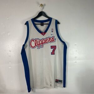 Vintage Nike LA Clippers Lamar Odom #7 Swingman Jersey Men’s XL +2 Length Worn